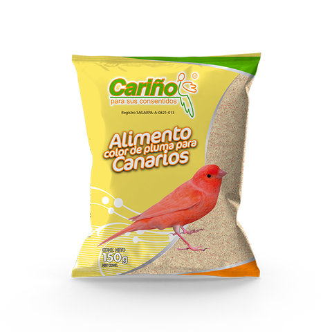 Alimento color de pluma para canarios 150g