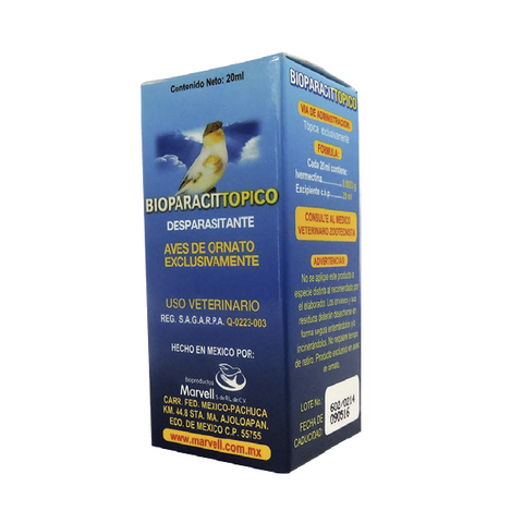 Bioparacit topico (desparasitante) 20ml