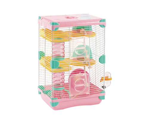 Jaula SUNNY rosa para hamster SP 3626