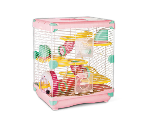 Jaula SUNNY rosa para hamster SP 3632