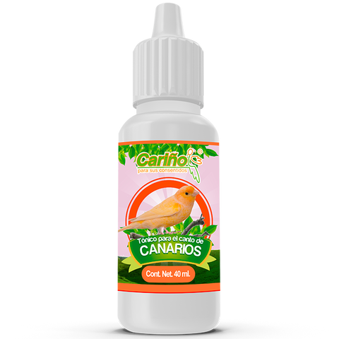 Tónico para el canto de canarios  40ml